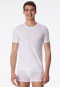 Shirt kurzarm Jersey elastisch rundhals weiß - Long Life Soft