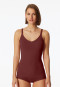 Spaghetti strap top red-brown - Personal Fit