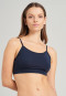 Bustier naadloos donkerblauw - Seamless Technical Stripes