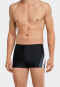 Slip de bain en tricot à rayures noires sur le côté - Nautical Active
