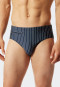 Badehose mit Reißverschlusstasche Wirkware  Streifen admiral - Nautical Casual