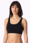 Bustier 2er-Pack ohne Cups schwarz - 95/5