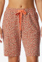 Bermuda-Shorts Modal Blumen pfirsich - Mix+Relax