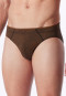 Supermini slip met patroon, kleur toffee - 95/5