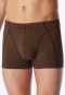 Patterned toffee-colored shorts - 95/5