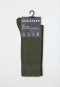 Men's socks 2-pack organic cotton khaki - 95/5