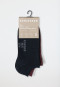 Women's sneaker socks 3-pack organic cotton multicolored - 95/5