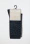 Chaussettes pour femme lot de 2 stay fresh pois multicolore - Bluebird
