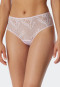 Highwaist slipje kant zachtroze - Modal and Lace