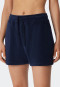 Pants short terry cloth dark blue - Aqua Beachwear