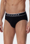 Lot de 3 slips rio avec ceinture élastique tissée, noir - « 95/5 »