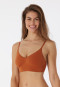 Bustier Microfaser herausnehmbare Pads whisky - Invisible Soft