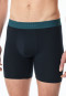 Long-Shorts 2er-Pack Organic Cotton Webgummibund mehrfarbig - 95/5
