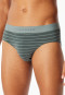 Rio briefs 3-pack Organic Cotton woven elastic waistband plain/stripes multi-colored - 95/5