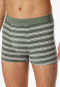 Shorts 3er-Pack Organic Cotton Webgummibund uni/gestreift mehrfarbig - 95/5