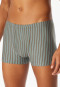 Lot de 3 shorts en coton bio uni/rayé multicolore - 95/5