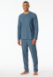 Schlafanzug lang atlantikblau - Casual Essentials
