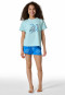 Schlafanzug kurz Organic Cotton Schildkröte hellgrün - Nightwear