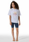 Schlafanzug kurz Organic Cotton graphit - Nightwear