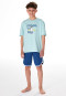 Short pyjamas surfboard turquoise - Teens Nightwear