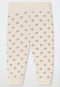 Babyset 2-teilig Feinripp Kurzarmbody Hose Elefanten creme - Natural Love