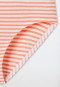 Slip Doppelripp Ringel apricot - Double Rib