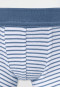 Shorts double rib stripes denim blue - Double Rib