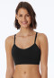 Bustier seamless herausnehmbare Pads schwarz - Casual Seamless