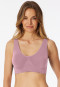 Bustier seamless removable pads rosewood - Classic Seamless