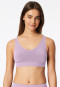 Zachte BH met uitneembare pads, kleur orchid - Classic Seamless