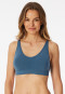 Soft bra with removable pads atlantic blue - Classic Seamless