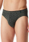 Supermini Slip gemustert dunkelgrün - Long Life Soft