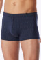 Shorts van modalvezel met patroon, diepblauw - Long Life Soft