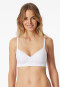 Soutien-gorge Soft avec coques Medium Support blanc - Unique Micro