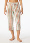 Loungehose 3/4-lang Modal Streifen multicolor - Mix+Relax