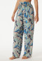 Loungehose lang Viskose multicolor bedruckt - Mix+Relax