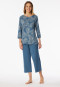 Pyjamas 3/4-long atlantic blue - Comfort Nightwear