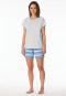 Schlafanzug kurz hellblau - Casual Essentials