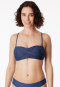 Bikini Bandeau Top Variabele Bandjes Blauw - Aqua Mix & Match