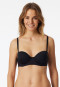 Soutien-gorge bandeau avec coques High Support noir - Unique Micro