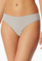 Tai-Slips 2er-Pack sand/grau-jaspe - Modal Essentials