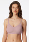 Bustier Mikrofaser herausnehmbare Pads zartrosa - Invisible Soft