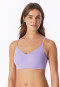 Brassière en microfibre avec coussinets amovibles, violet tendre - Invisible Soft