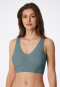 Bustier microfiber removable pads mineral - Invisible Soft