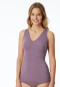 Topje microvezel uitneembare pads mauve - Invisible Soft