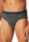 Rio briefs dark green patterned - 95/5