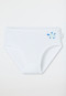 Briefs 3-pack turtle light green/white - Fine Rib