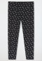 Leggings, 2-pack, Bows, graphite - 95/5