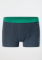Lot de 2 shorts Smiley bleu foncé - Fine Rib