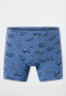 5-pack shorts Organic Cotton striping vehicles blue - 95/5